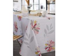 CALITEX Nappe Toile Cirée Lucia Multicolore (140 x 250 cm)