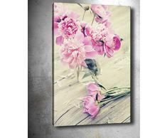 Bonamaison Peinture sur toile, multicolore, 30 x 40 cm - Conçu et fabriqué en Turquie