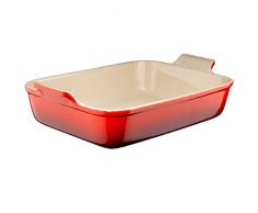 Plat à gratin Familial rectangulaire Cerise dimension 37 x 32