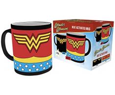 DC Comics Comics, Wonder Woman Costume, la Chaleur Changement Mug, Divers, en CÃRAMIQUE, 15Â x 10Â x 9Â cm
