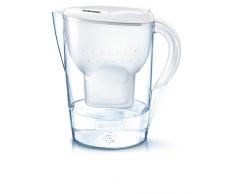 BRITA, Carafe Filtrante, Marella, 3.5L, 1 Cartouche Filtrante MAXTRA+ incluse - Blanc