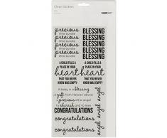 Kaiser Craft Stickers BÃ©bÃ© Transparent