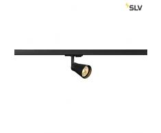 SLV avo Spot pour rail dalimentation haute tension 1phasen, acier, noir