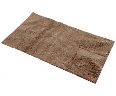Frandis 190172 Tapis de Bain Coton Taupe 45 x 75 cm