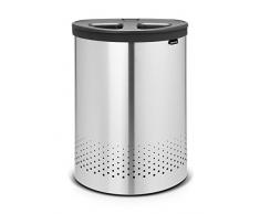 Brabantia 105029 Selector Corbeille Ã Linge MÃ©tal Acier Mat 55 L