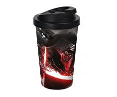 Star Wars, épisode VII, Kylo Motif Coffee to go Gobelet 13001 Coffee to go Gobelet en Plastique, Multicolore, 9 x 9 x 17 cm