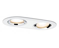 Paulmann 929.01 Recessed lighting spot chrome, blanc GU10 7 W A+