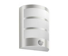 Philips luminaire extérieur LED applique murale avec détection Python inox lumière blanc chaud