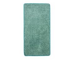Misento Shaggy Tapis, PolypropylÃ¨ne, Aqua, 67 x 140