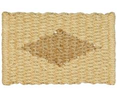 Jute & co. Paillasson dentrÃ©e en Coco, Couleur Nature, Fibre en Coco 100% Naturel 45x75 cm