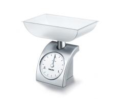 Beurer - KS 03 - Balance de Cuisine MÃ©canique, bol 1 litre/3kg, Ã©cran lisible, bol adaptÃ© au lave-vaisselle