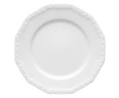Rosenthal 10430-800001-10226 Assiette Plate 26 cm, Porcelaine, Blanc