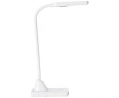 Brilliant Joscha Lampe de table LED avec variateur tactile et bras flexible Blanc froid 4600 K 418 lm 36 cm