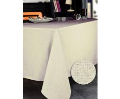 Calitex Nappe rectangulaire, Polyester, Ecru, 250x150 cm
