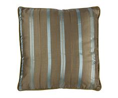 Thedecofactory 430224 Coussin, Polyester, Bleu, 40 x 40 x 3 cm