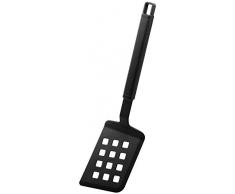 Fackelmann 40210 Spatule ajourÃ©e 32cm Noir, Nylon, 32 x 8 x 4,5 cm
