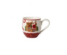 Villeroy & Boch - Annual Christmas Edition Mug de lâannÃ©e 2019, Mug Ã Collectionner en Porcelaine Premium, Rouge, Multicolore, 0,53 x 15 x 10,5 x 10,5Â cm