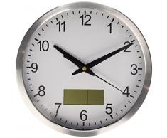 Blinky 95870-10 Horloge analogique Murale Ronde dun diamètre de 25 cm