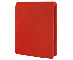 CelinaTex Aqua Drap-Housse, lit sommier tapissier, Lits à Eau, Coton, élasthanne 140x200-160x220 cm Rouge Cerise