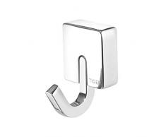 Tiger 38703_03 Crochet Autocollant en Acier Inoxydable et zamak ChromÃ© Brillant 36 x 52 x 39Â mm