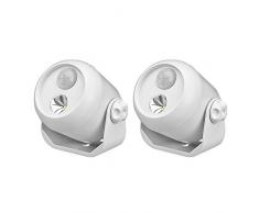 Mr Beams MB302 Mini Projecteur LED sans Fil Plastique Blanc