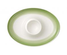 Villeroy & Boch Green Apple Coquetier, 5x5x7 cm, Porcelaine Premium, Vert