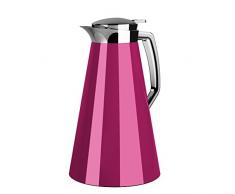 Emsa 514190 CASCAJA Pichet isotherme, Aroma Diamond, Fermeture Quick Tip,1,0L Framboise