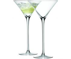 LSA International 275 ML Bar Verre à Cocktail, Transparent (Lot de 2)