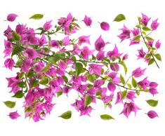 Plage 152755 Sticker Mural - Bougainvillier, 1 Planche, 48 x 68 cm