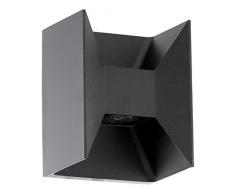 Eglo JLE1292603 Applique, Métal, Gris