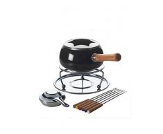 Color Life Set Fondue excèlsa Chalet, 11 pièces (Noir)