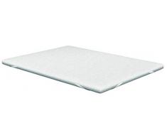 NATURALIA surmatelas Memory, Blanc, 135Â x 200Â cm