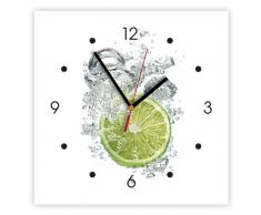 Contento - My clock - horloge murale - citron vert