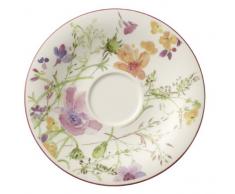 Villeroy & Boch Mariefleur Basic Sous-tasse, Porcelaine Premium, Blanc/Multicolore, 19 cm