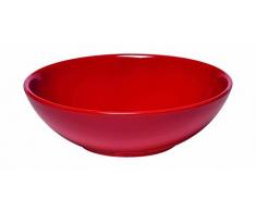 Emile Henry Eh342122 Saladier Céramique Rouge Grand Cru 22 X 22 X 7 cm