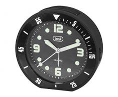 Trevi SL 3091 R Horloge Réveil, 13.4 x 4 x 12.4 cm 13.4x4x12.4 cm Noir
