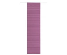 Deko Trend Clio 6236618 40 Panneau Japonais avec Charriaud Polyester Raisin 245 x 60 x 245 cm