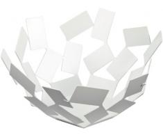 Alessi Mt02 la Stanza dello Scirocco Porte-fruits en Acier Inoxydable 18/10 Blanc