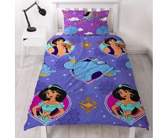 Housse de Couette Simple et taie doreiller Aladdin -Multicolore
