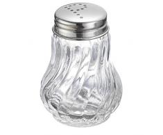 Westmark 65382291 Poivrière Berlin, Verre, Argent, 7 cm