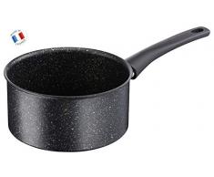 Tefal C6342802 Authentic Casserole 16 cm Noir Moucheté Tous Feux Dont Induction, Aluminium
