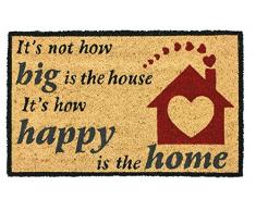 HSH Paillasson, Caoutchouc, Multicolore, 45Â x 75Â cm