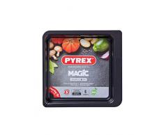 Pyrex - Magic - Plat à Four Carré en Métal 2.50 L / à 24 cm