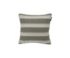 Lexington Sham, Coussin, Housse de Coussin dÃ©corative, Coton, Vert/Blanc, 50x50