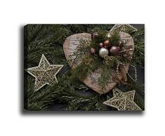 Bonamaison Peinture sur toile, multicolore, 50 x 70 cm - ConÃ§u et fabriquÃ© en Turquie