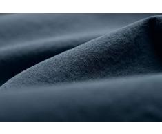 L1NK STUDIO Drap Plat uni pour lit 180 cm (270X280cm) 100% Coton (Percale 200 Fils) Noche