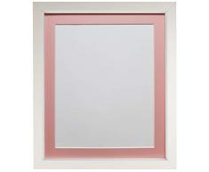 FRAMES BY POST Cadre Photo Rio, Bois Dense, Blanc, 12 x 10 Image Size 10 x 8 inches