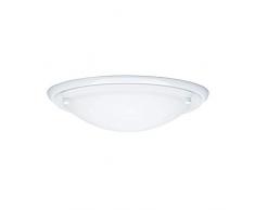 Paulmann 70343 Plafonnier Arctus, IP44, max. 60W, E27, 275mm, Blanc