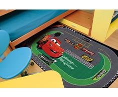 Disney Tapis Cars Racing Rug 133x190 cm Verde/Rojo