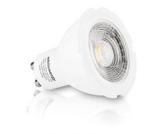 Whitenergy 09821 Ampoule Ã LED, MR16, 8 W, Blanc